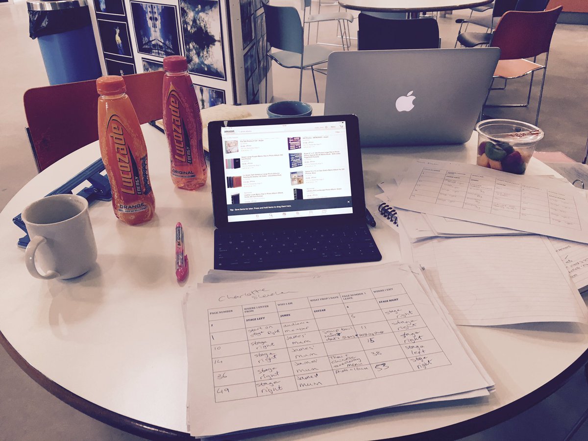 kateaimee's tweet photo. Stage Management are go!! @KtTaylor17 #YMT2016 #busted_musical https://t.co/yt3uaZbhkg