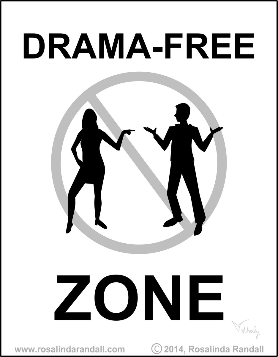 rosalindatweets's tweet image. #SpreadingCivility: Does someone you know need to see this? 
We all have some #drama sometime; ongoing bcomes tired.