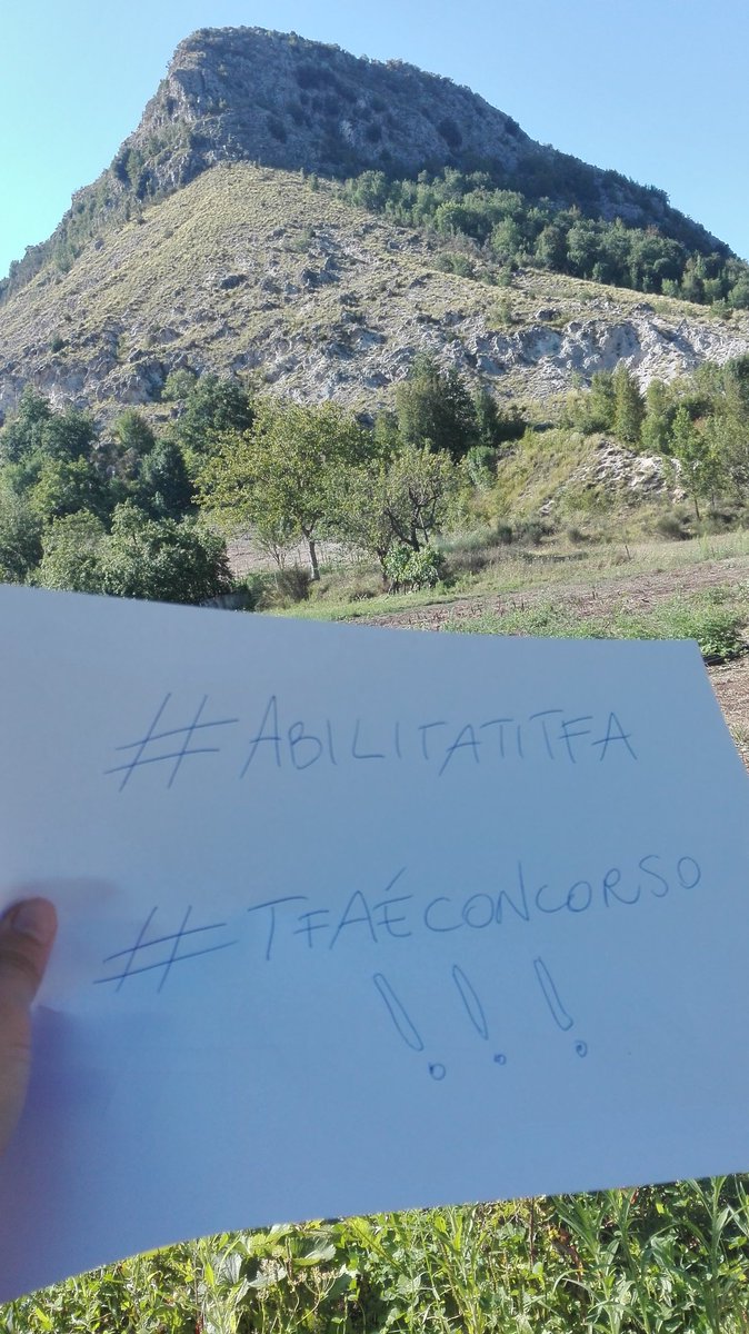 mimca85's tweet photo. #TFAeConcorso #abilitatiTfa  @CoordNazTFA https://t.co/FmzACMKrmj