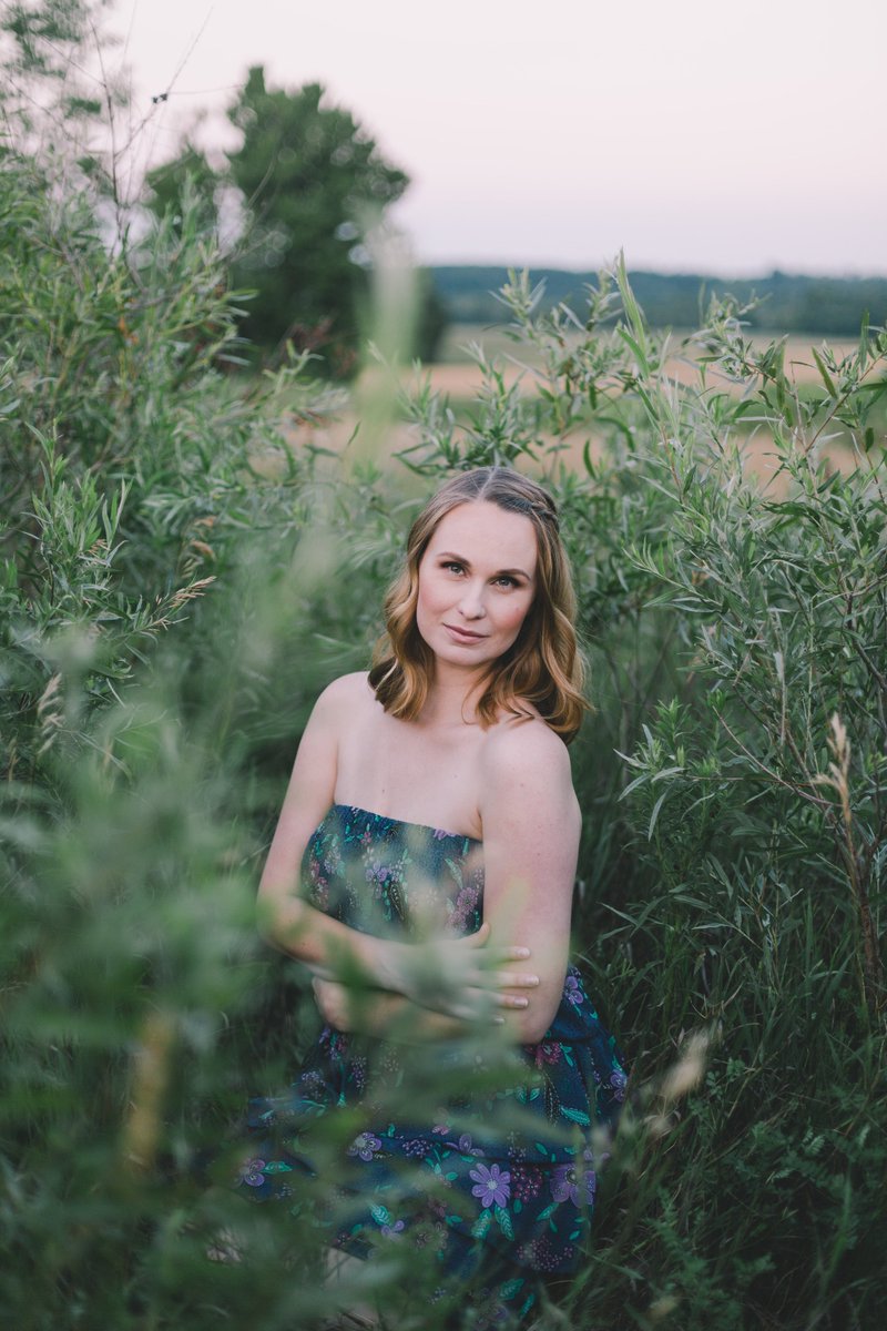 Just adding the finishing touches on this beautiful nature-inspired photo session! Thank you @Cameo_Models!