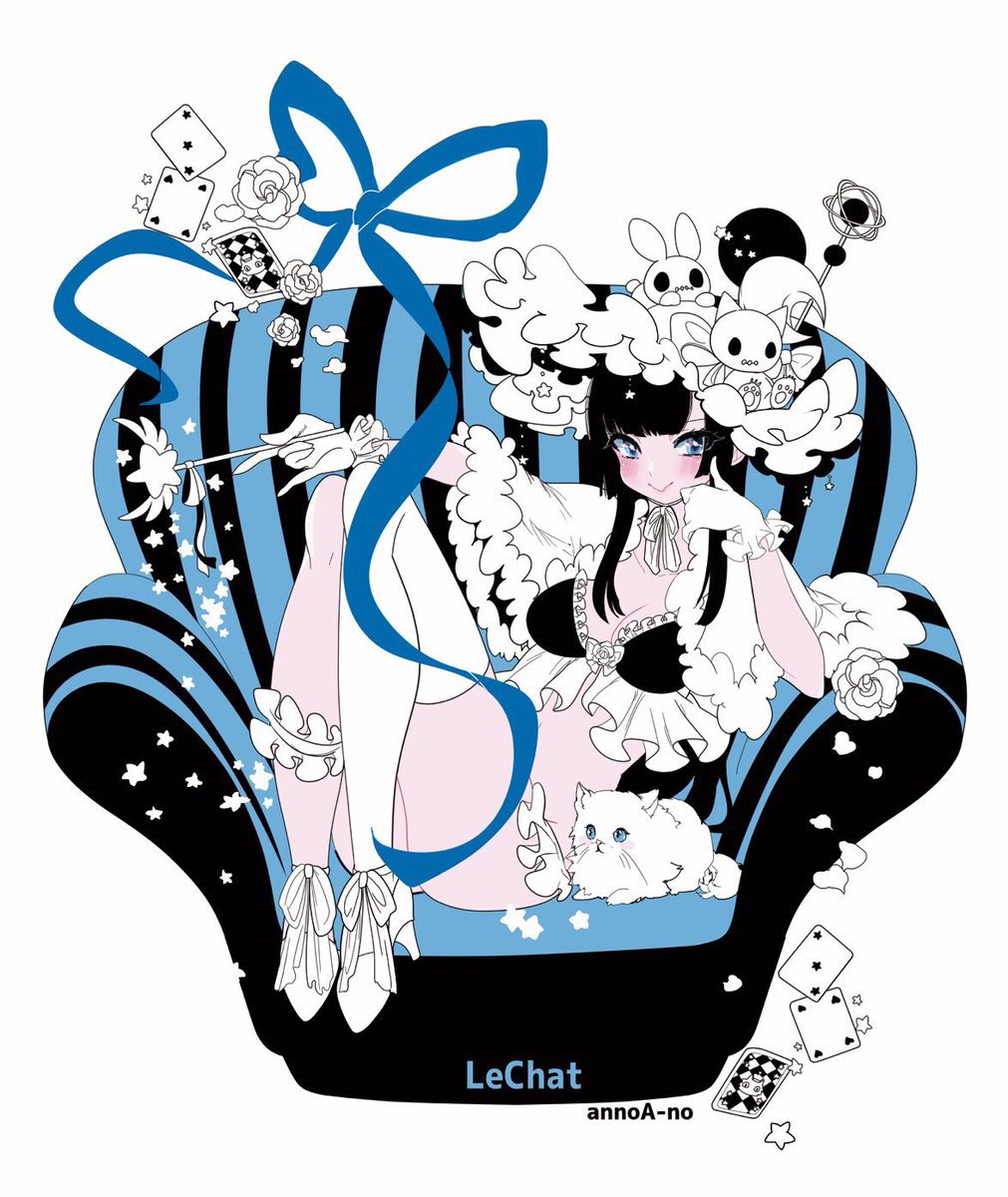 Lechat とても好きなイラストレーターさんのあんのあーのさんに描いて頂いたるしゃステッカーをコスホリと夏コミで販売致します 数が少なめなのでお早めにっ あんのさんのイラスト大好きなの すごく嬉しいし皆様には是非ゲットして頂きたし T Co