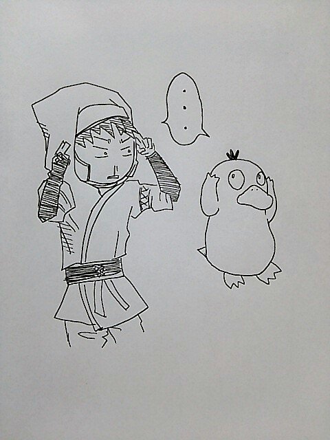 思念系のポーズ 