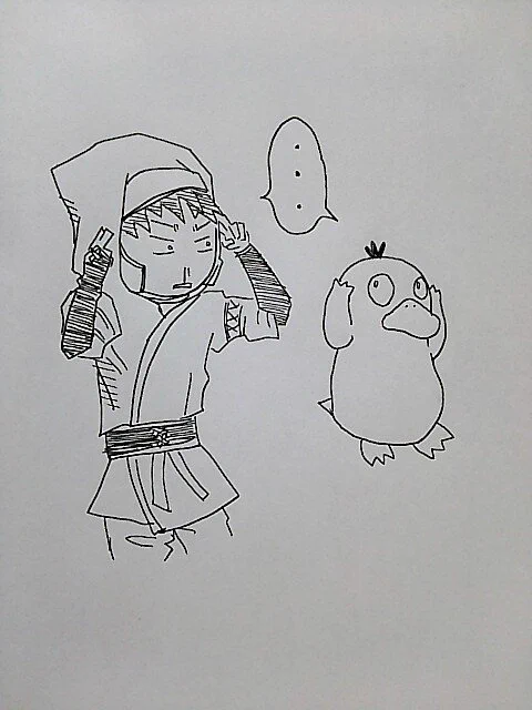 思念系のポーズ 