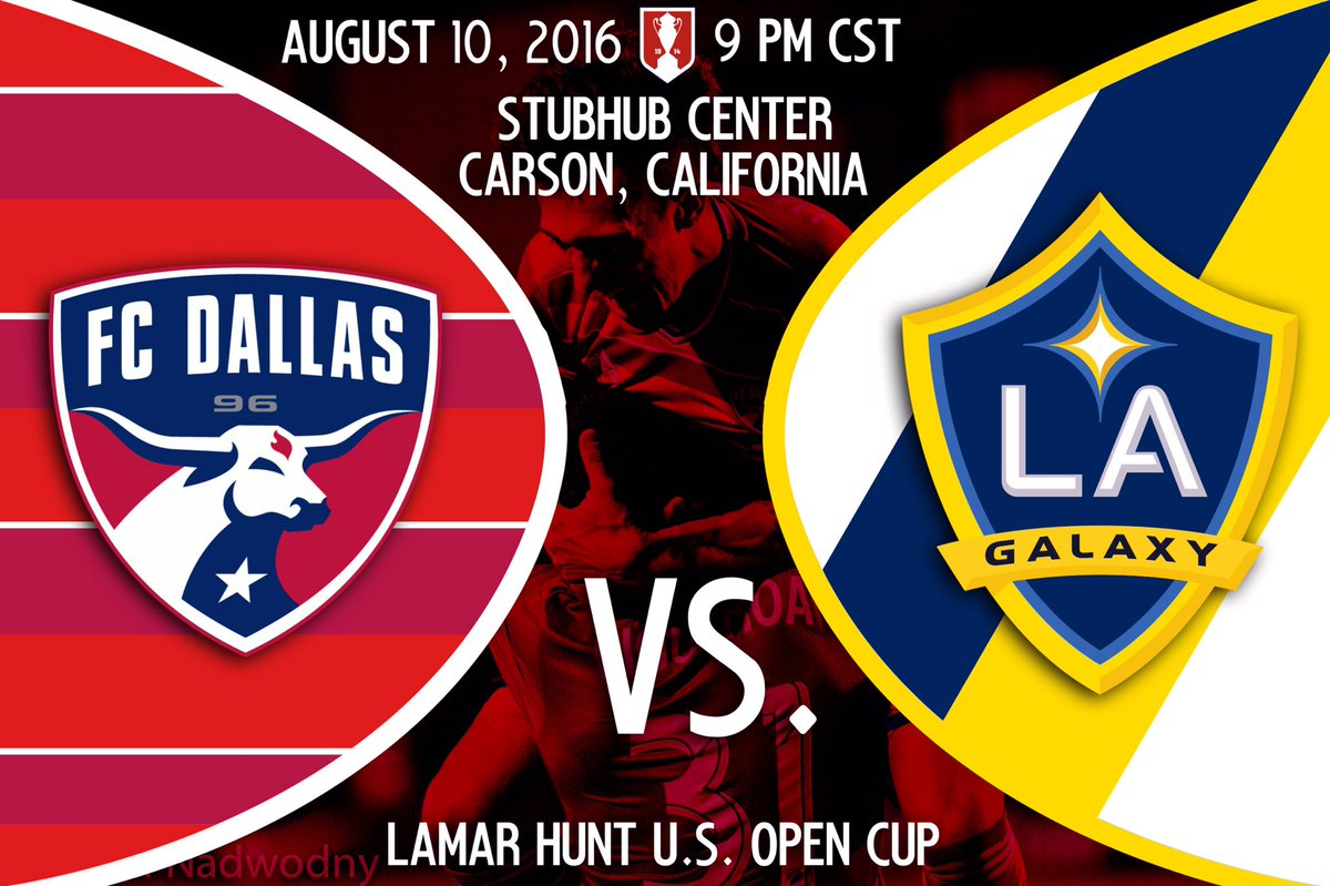 dnadders's tweet photo. Vying for a spot in the @opencup Final vs. the @NERevolution. Tonight at 9 on ESPN2. #DALvsLAG https://t.co/DNX4CAYGlW