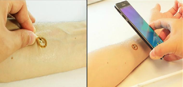 Electronic 'Tattoo' Powered by Smartphone Monitors Wearer's Health bit.ly/2aJ8sPu @newsweek #wearbles