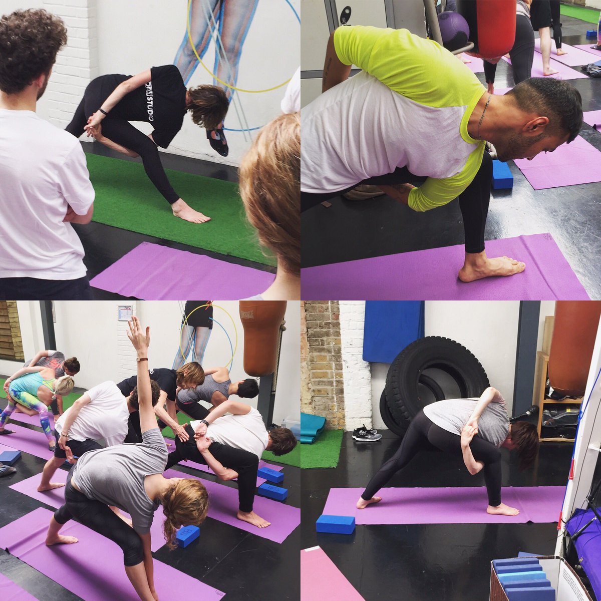 dropofmilk's tweet photo. #milkyoga pose of the week! #BoundTrianglePose #BaddhaTrikonasana @BodystudioE2 💪🏼🙏🏼🖐🏼 https://t.co/yVmk6euWsw
