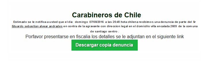 ¿Te llegó un correo como este? Es FALSO y no corresponde a nuestra Institución. RT #FAKE
