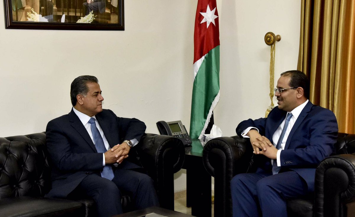 FalahMustafa's tweet photo. On behalf of #KRG #DFR visited CG of #Hashemite Kingdom of #Jordan &amp; had productive mtg on enhancing bilateral ties. https://t.co/SVArZsbTMv