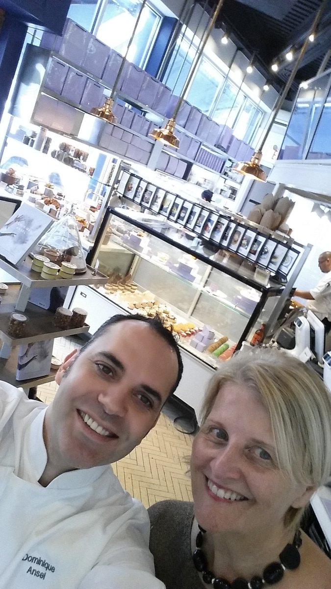 Interviewing Dominique. This is heaven....<a href="/DominiqueAnsel/">Dominique Ansel</a>