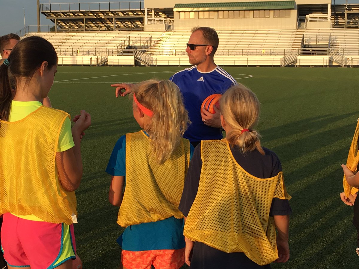 KCFireFC's tweet photo. Who's ready for Sunday? Coach Chris and the ⚡️ girls battle KC Force Academy at 3:45 p.m. Sunday at Heritage 6S. 🔥💪 https://t.co/kUBAExgIX9
