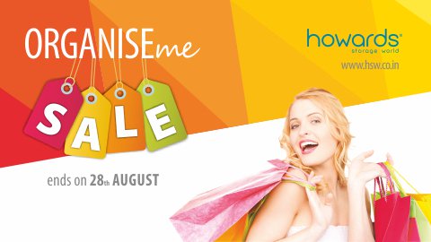MantriRetail's tweet photo. #HowardsStorage World India's #OraganiseMeSale ends on Aug 28th. A perfect reason to extend your shopping excursion. https://t.co/gDOS1LWL2E