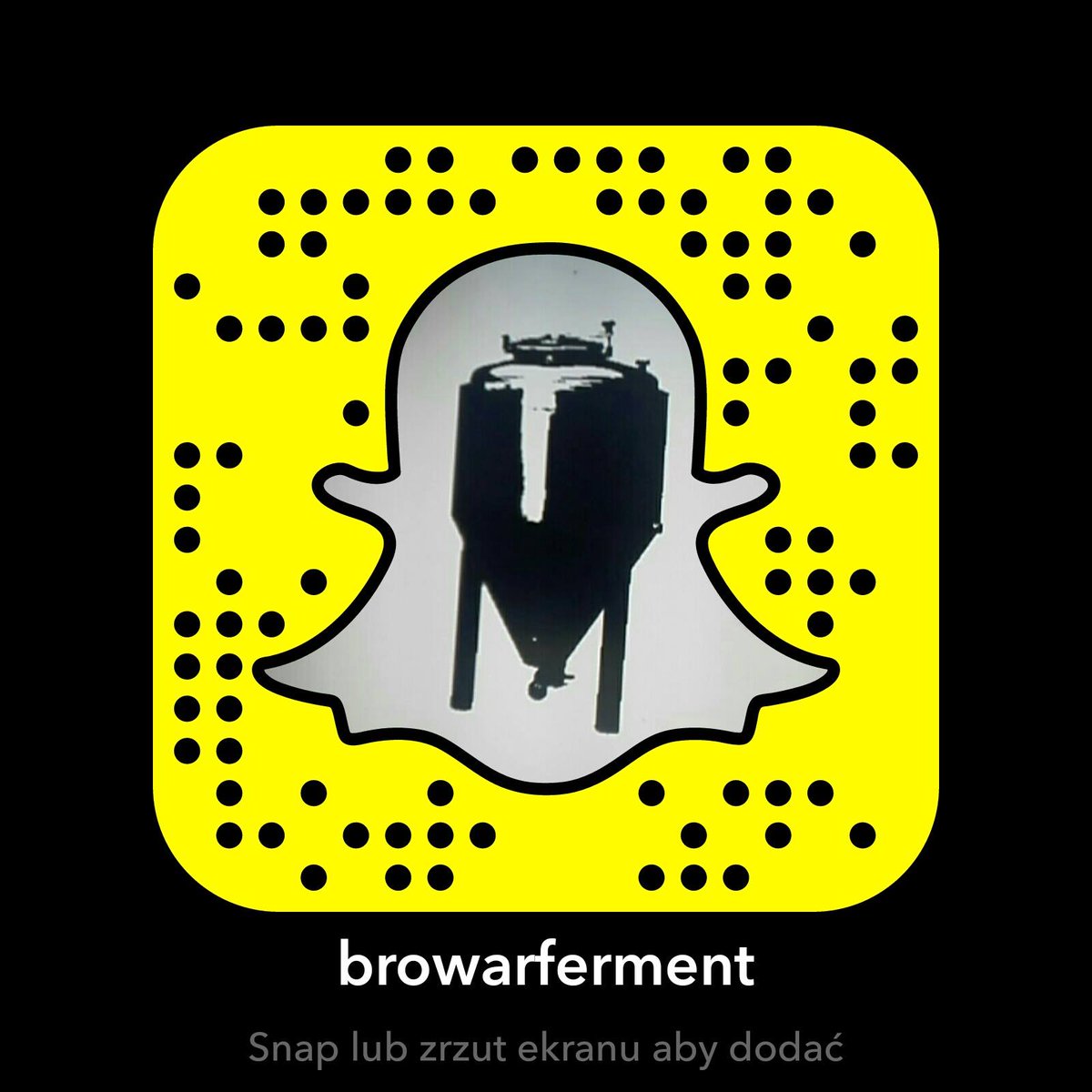 BrowarFerment's tweet photo. Oficjalny profil na #snapchat założony!! Zachęcamy do obserwowania! https://t.co/8y2wy6kMYA