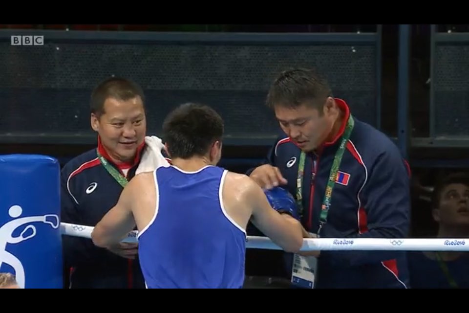 SJJargalsaikhan's tweet photo. Чинзориг яллаа. Уухай. #MGL #Rio2016 #Boxing https://t.co/n9YxVMPQIg