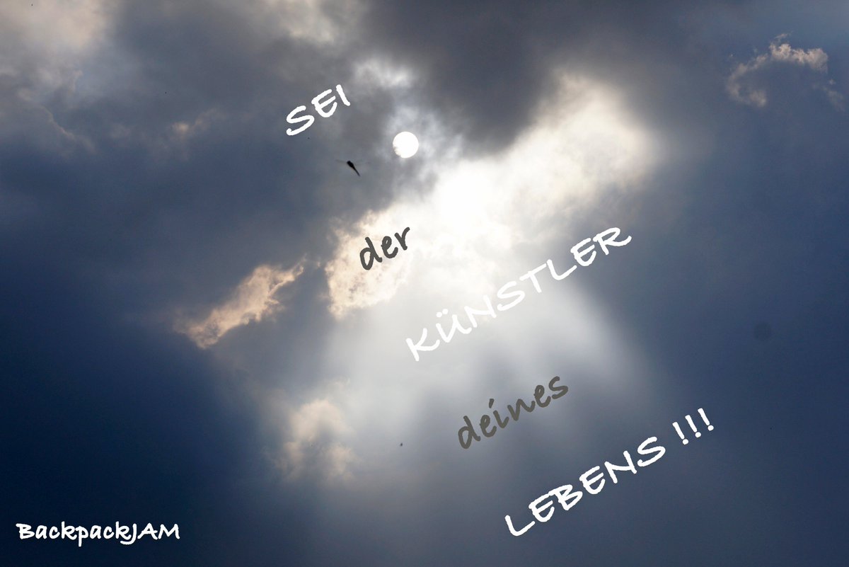 Du bist ein Künstler! Wie bunt malst du das Kunstwerk deines Lebens? 
#leben #reise