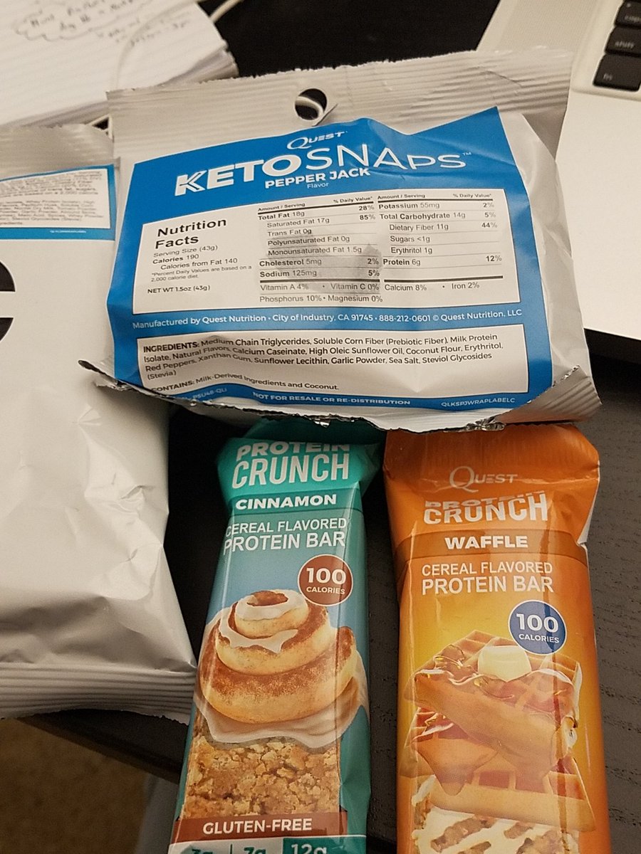jeff_nieman's tweet photo. #questlabs here we go! First shipment is in and excited to try out the new @QuestNutrition products. https://t.co/f71c6zb1ge
