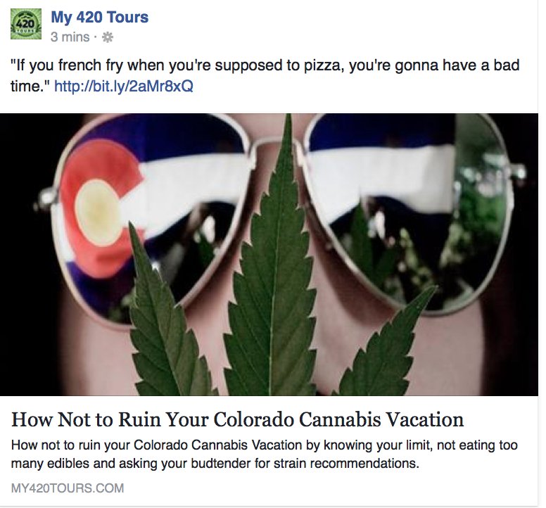 Just don't do stupid things when you're high! bit.ly/2aMr8xQ #WednesdayWisdom