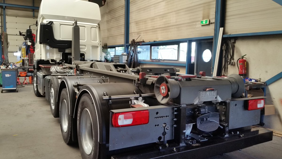 New truck ready for paint shop #uitenhageverhuur #bevako #daftrucks