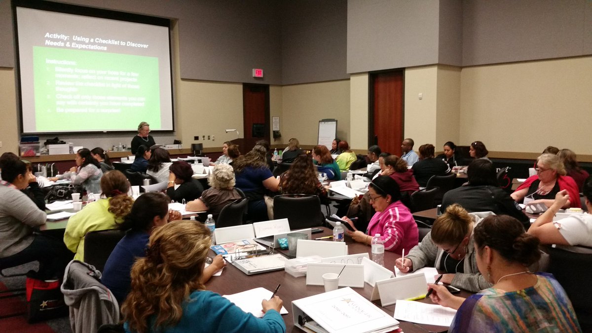 Region4CNS's tweet photo. The 2016-2017 @Region4CNS Manager Academy has begun it's 10th year this week! 19 school districts are represented. https://t.co/YhuGQrJ5Dv