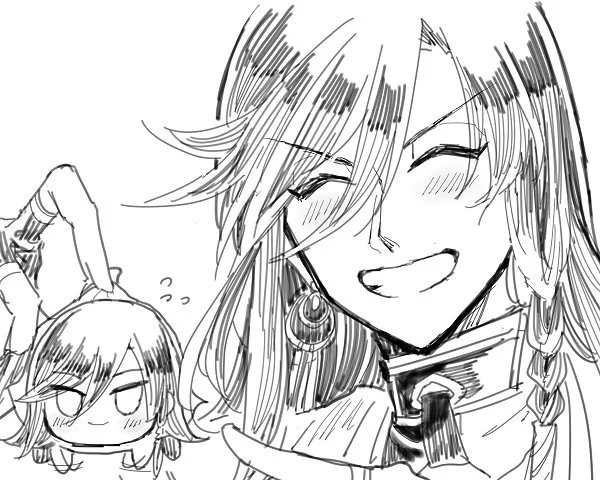 @tsugitoma これは・・・もち兼さんの気配を察知・・・!このあと二人で飼おうぜ!とか、折角だからつがいも見つけてやんねぇとな!って盛り上がってたら可愛いなって思います・・・('▽`*) ありがとうございました～～～!! 