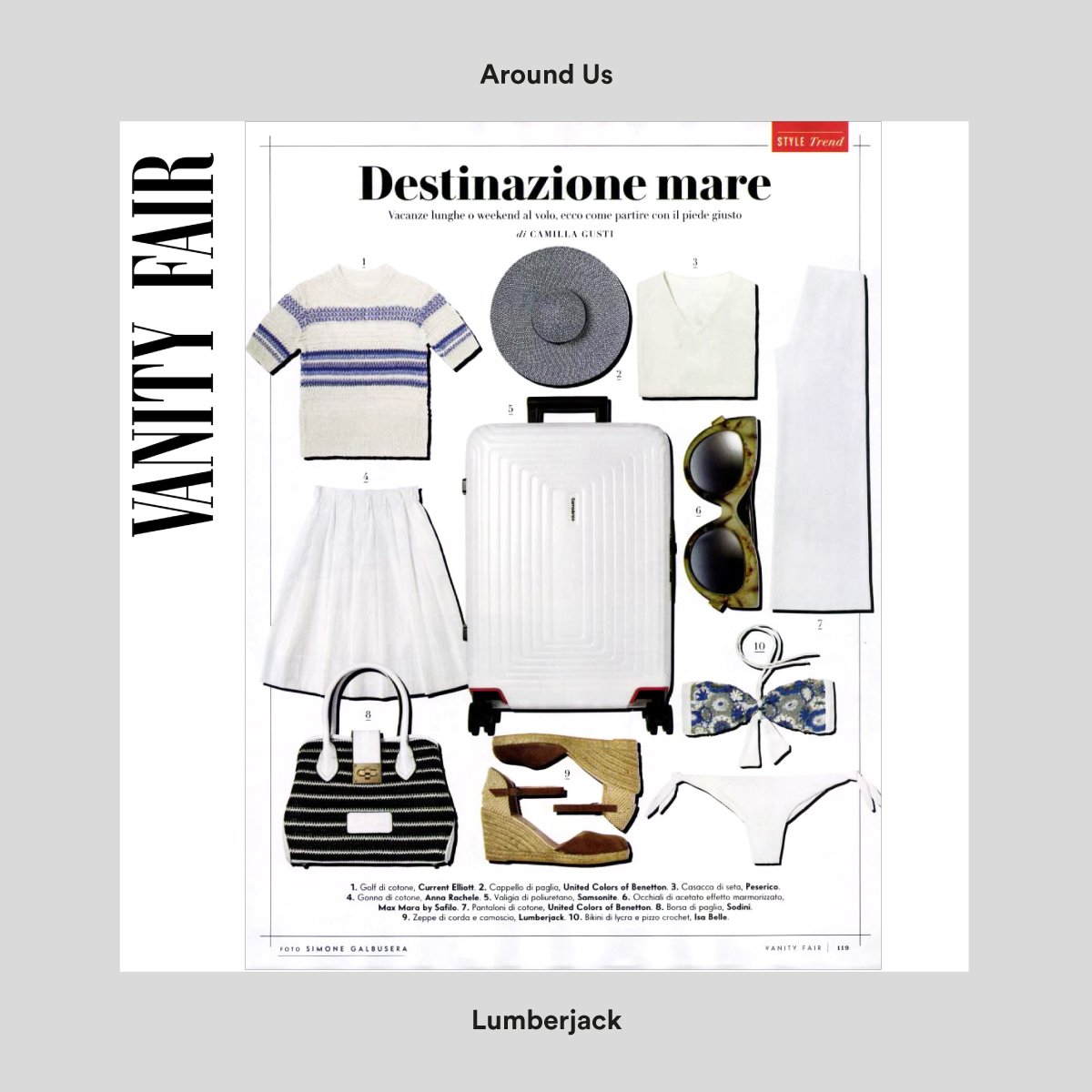 Non dimenticare di mettere in valigia il sandalo Evita, lo trovi anche su@VanityFairIt #SS16 #Lumberjack