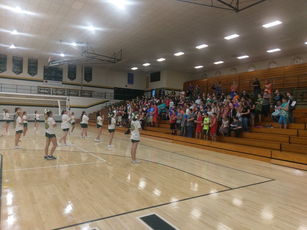 ericwwalker's tweet image. Morning pep session @WMTrojans1