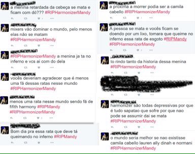 Deus me ensinou que devo amar e orar pelo próximo, por isso vou orar pela alma dessa pessoa  #RIPMandy