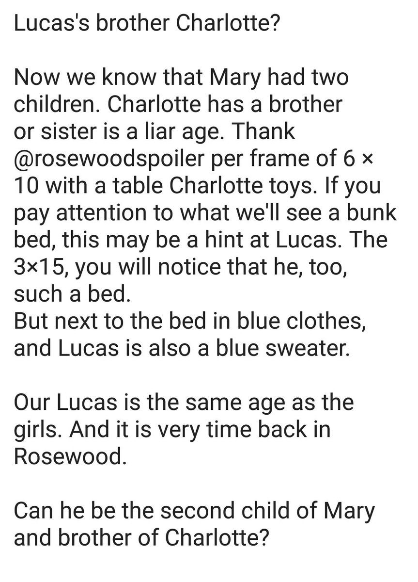 Alex_Kendr's tweet photo. Lucas's brother Charlotte?
#5YearsForward #Prettylittleliars #pll #plltheories #plltheory #pllnew https://t.co/x8O8GXq2oj