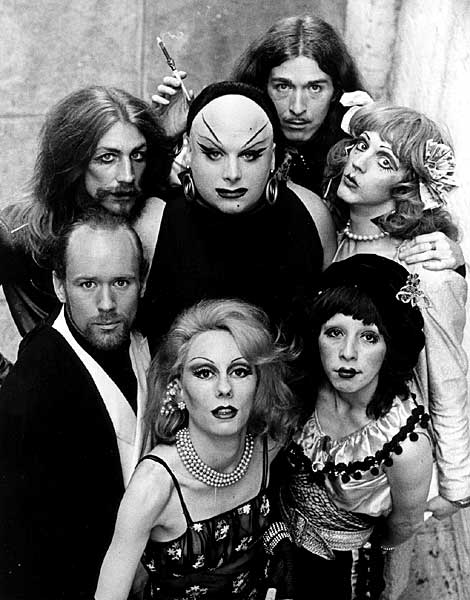#Divine w/ #TheCockettes #Scrumbly #PristineCondition #SweetPam #MinkStole #DavidBakerJr #BillyOrchid 📸:#ClayGeerdes