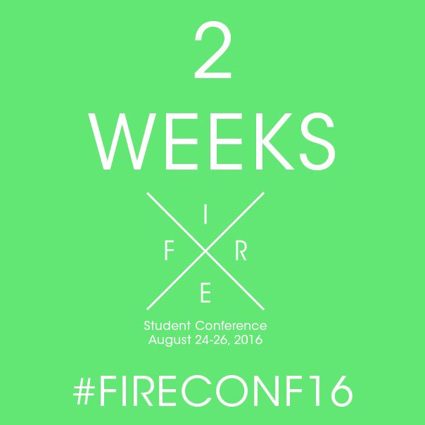 IgniteYouthTn's tweet photo. T W O W E E K S #FireConf16
R E G I S T E R
https://t.co/D4JICdy6Zn https://t.co/0P1CmvPS2q