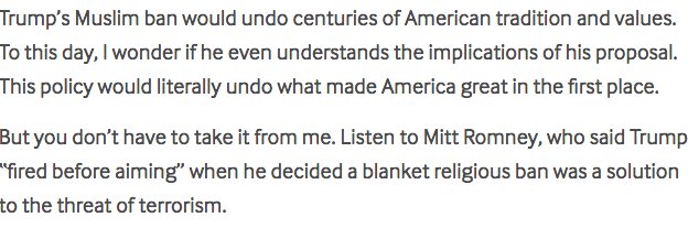 Taniel's tweet photo. Clinton makes play for Utah (is this happening?) with Deseret News op-ed, attacks Muslim ban https://t.co/BdZILwM2FX https://t.co/DMT2lmekmm