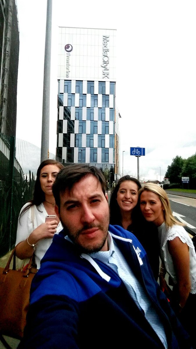 MediaCity AOM and Hosts spreading the word with local businesses😍 <a href="/Minafattahi/">Mina Fattahi</a> <a href="/smmottram/">Sam Mottram</a> <a href="/SDEBDD/">simon ewins</a> <a href="/j6uey/">Julia Marshall</a> <a href="/LiamG1703/">liam gladwin</a>