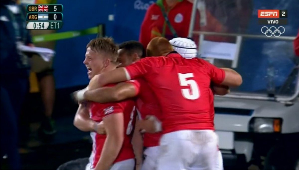 Los #Pumas cayeron 5-0 ante #GBR en tiempo suplementario por los cuartos de final. Muy cerca! #JJOO2016 #Rio2016