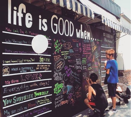 The_GoodWeekend's tweet image. Yesterday we were able to celebrate all of the good happening in our weho community!