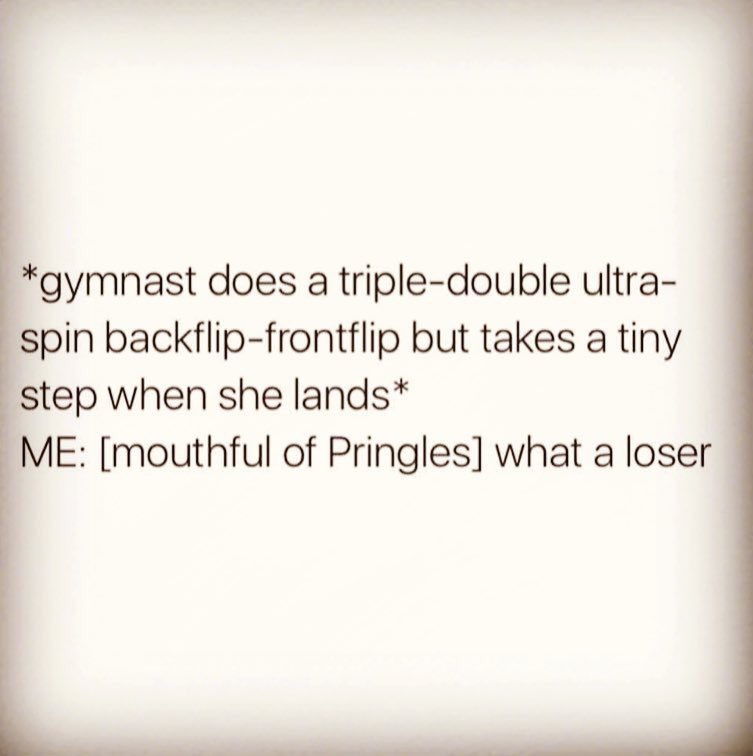 SendCaffeineeee's tweet photo. #fatbitch #judgeeveryone #iwantpringles #hungry #OlympicGames https://t.co/kDoFvfREKa