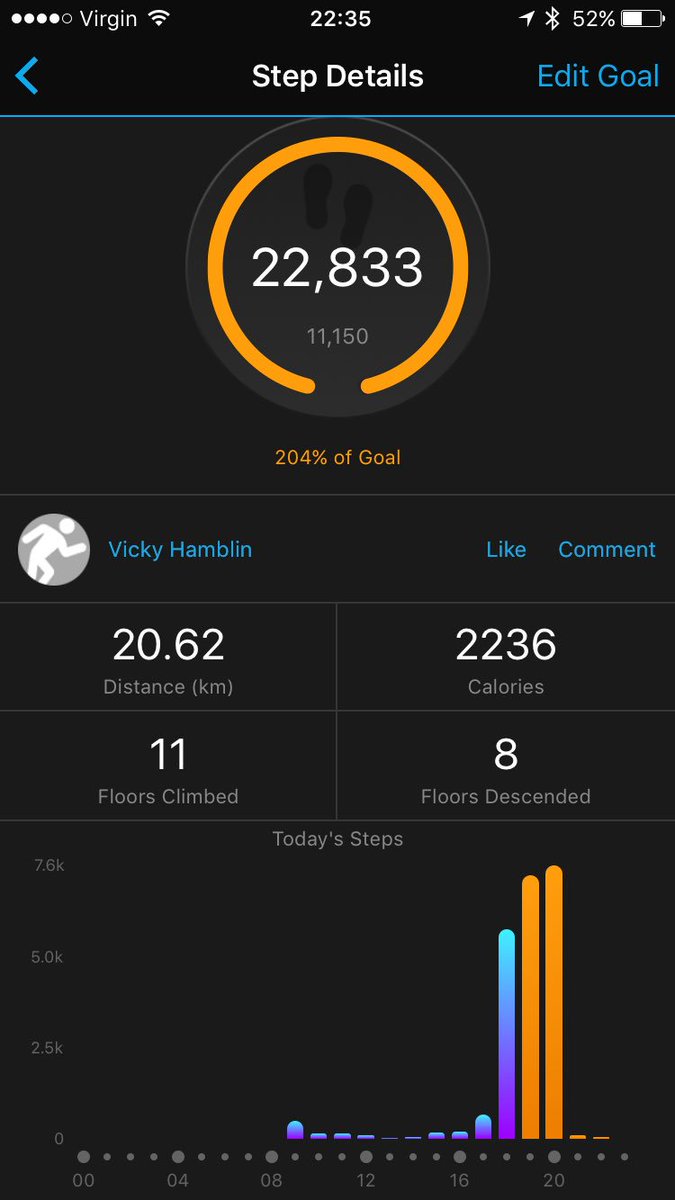 vickers_a's tweet photo. @BCO_Social 12.9 miles today, ran to and from running club for some extra mileage :-) #bco2rio https://t.co/3yH3PDDCxf