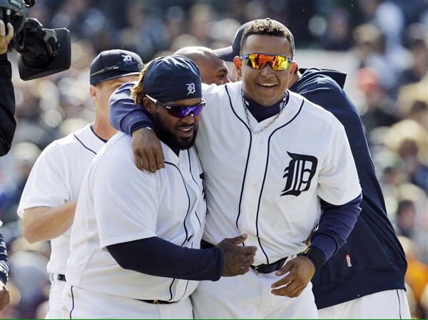 TigersFeed's tweet photo. Thank you @RealPFielder28 for 2 solid seasons and some great memories, you will be missed by baseball #ThanksPrince https://t.co/EJvtyFfXbt