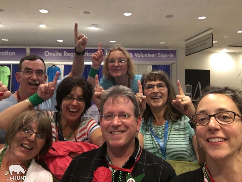 HLAA's tweet photo. Thank you @realcityHUNT for sponsoring #HLAA2016. The Scavenger Hunt was a hit! Monroe team won. #ThankYouThursday https://t.co/hFwdfo3aQU