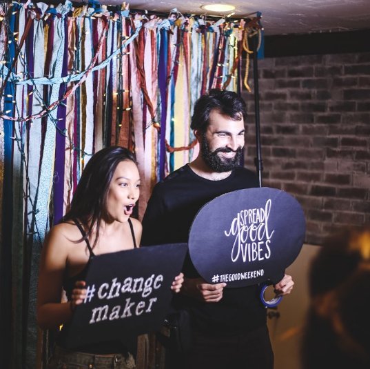 The_GoodWeekend's tweet image. We were so lucky to have Hot Point App capturing all of the fun from our event.