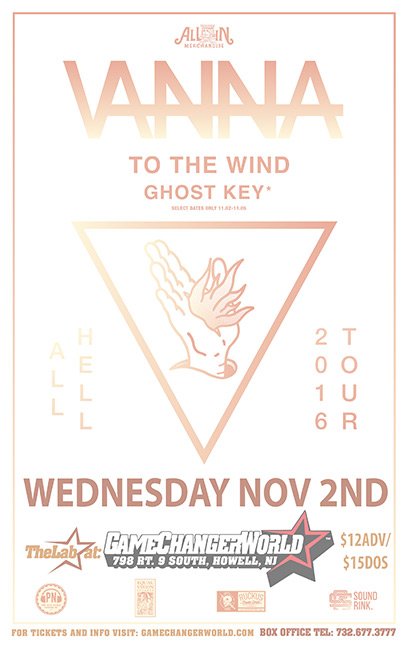 GCWNJ's tweet photo. ON SALE NOW! @VannaBoston @TOTHEWINDnw @ghostkeyband will be HERE 11/2! Get tickets here: https://t.co/HHtk74rDJw https://t.co/vYDGGeXpEu