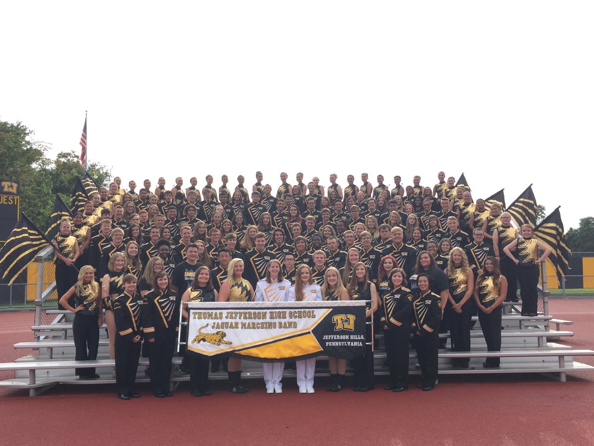 The 2016-2017 Thomas Jefferson "Jaguar" Marching Band