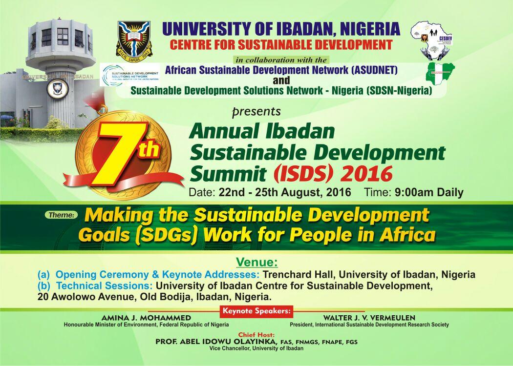CesdevUitourism's tweet image. #ISDSNigeria #cesdevui #sustainabledevelopment #ASUDNET #SEBIN #SDGs