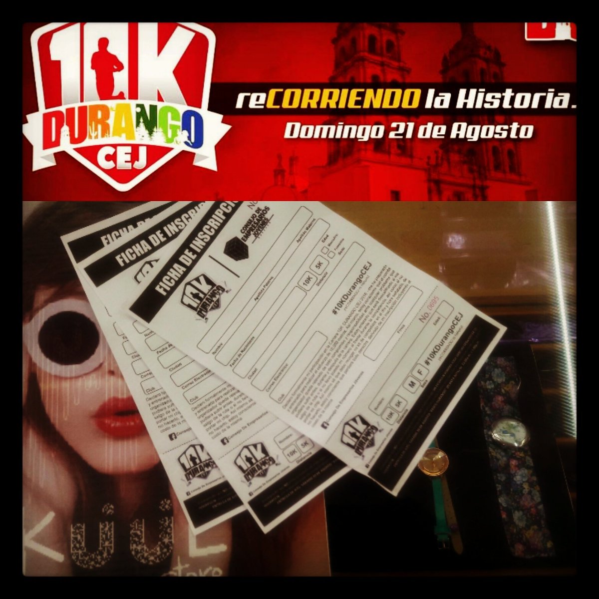 KuulStore's tweet photo. Inscripciones #KUULSTORE Frente a Plaza Las Torres
#reCORRIENDO #10K #Patrocinadoras @paco_rueda_c @CEJDurango https://t.co/sAzMyi2MAU