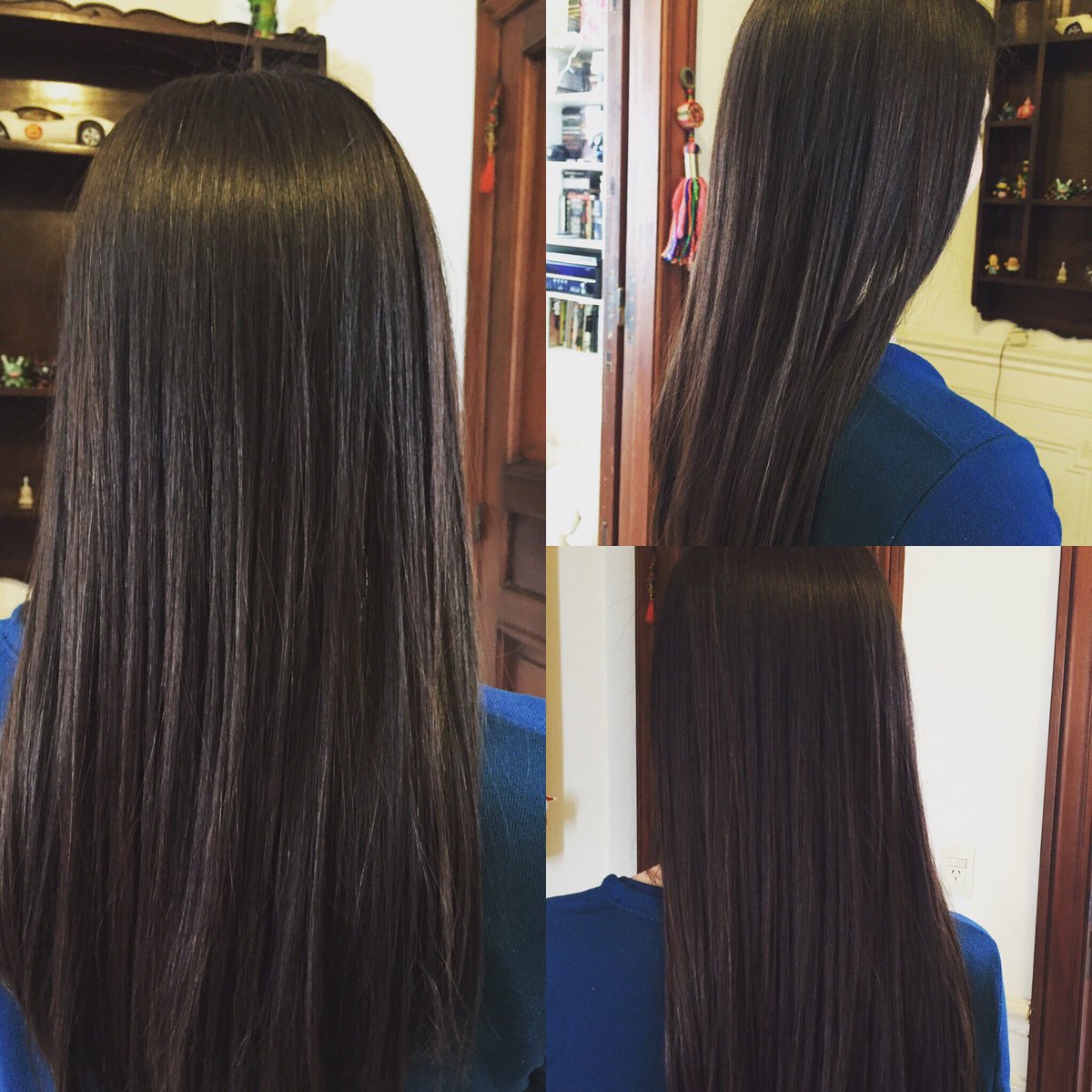estimadaxime's tweet photo. Alisado con #keratina para Fernanda #pelos #lacios #castaños #pelosano #frizz https://t.co/JZRxEADbug