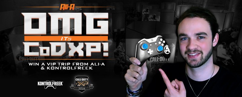 KontrolFreek's tweet image. Have you entered yet? --&amp;gt; ow.ly/KrAe3037u8c 

#OMGitsCODXP @CallofDuty @OMGitsAliA