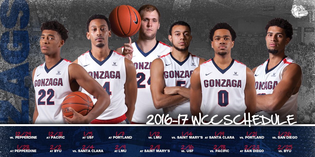 Gonzaga Basketball on Twitter: "Mark those calendars... The conference Gonzaga Basketball on Twitter: "Mark those calendars... The conference