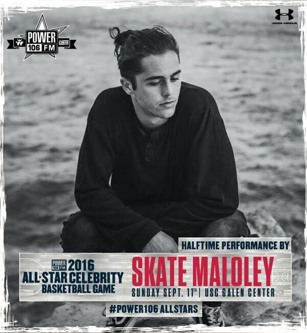 therealsk8's tweet photo. I’m performing at the @POWER106LA #power106allstars game on Sunday, Sept 11th! Tix on sale https://t.co/mpD5VoBmwX https://t.co/0y9oZEwxBR