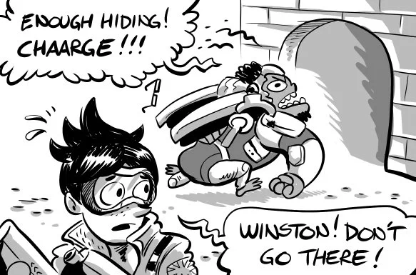 The kill room #overwatch #winston #symmetra #markraas #tracer 