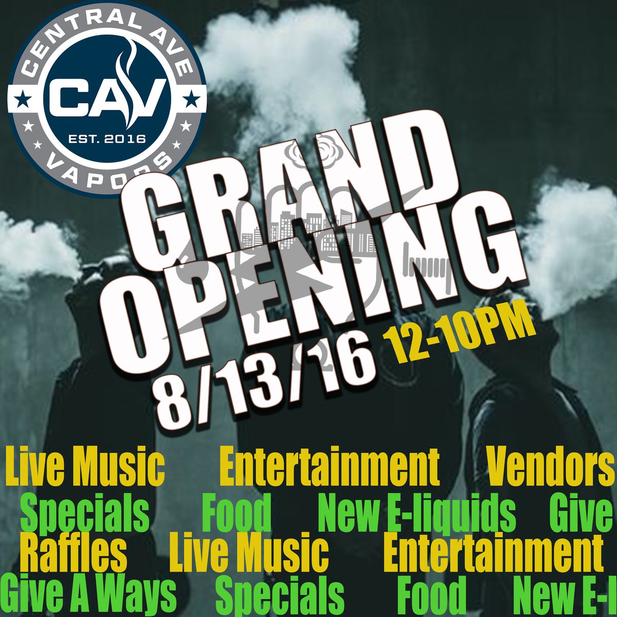 #GRANDOPENING #StPete #VAPESHOP #VAPE #VAPESTARS #TampaBay #VAPEPORN #VAPING #vaping #vapors #vapelife #vapelyfe