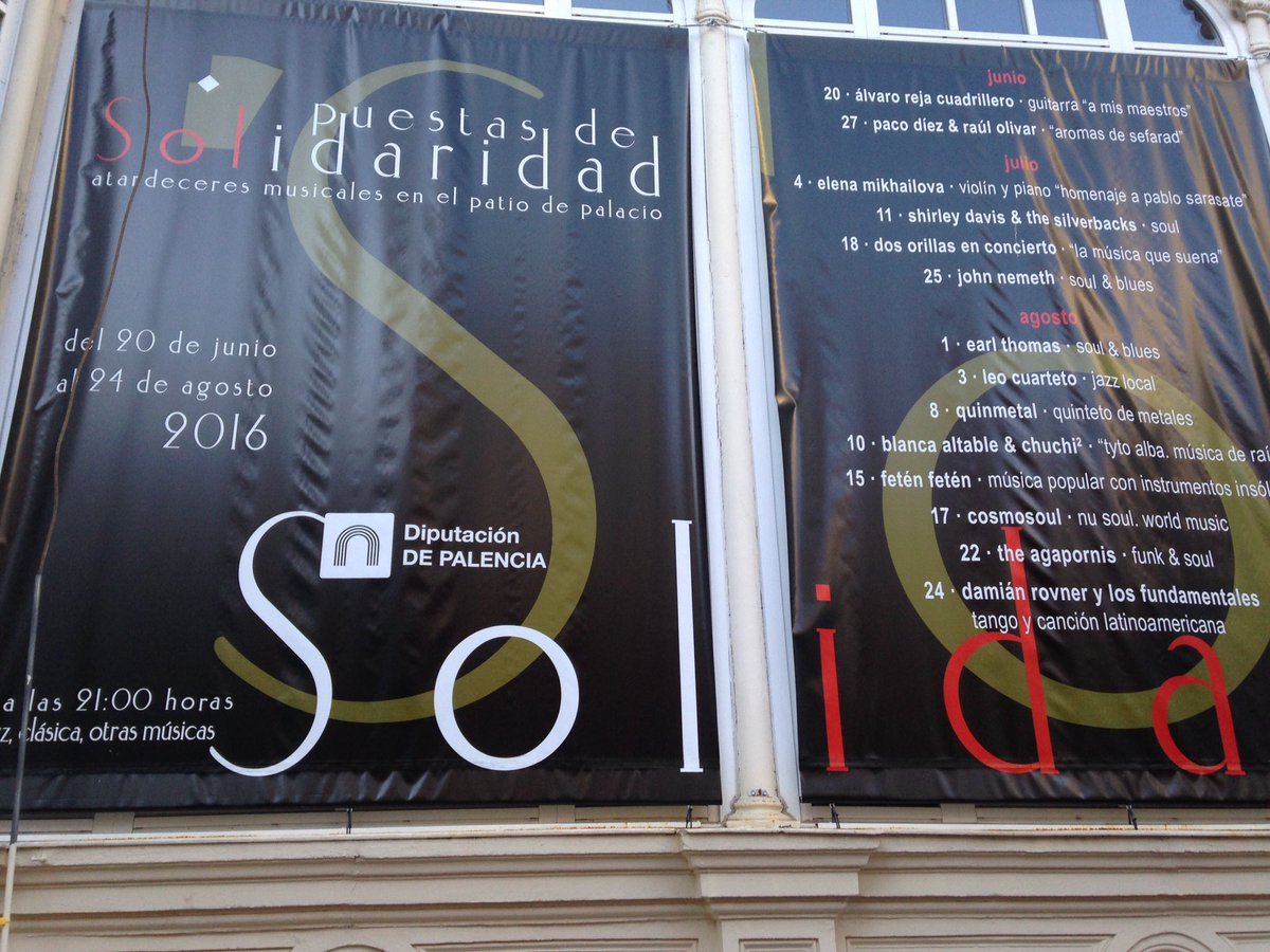 Pues eso! Hoy a las 21 <a href="/BlancayChuchi/">Blanca&Chuchi</a> estamos en Palencia! Palacio provincial Diputación de Palencia.