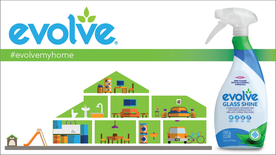 Your whole house clean. People, pet &amp; planet safe. #evolvemyhome  #cleanbetter #mainstreamgreen #greencleaning